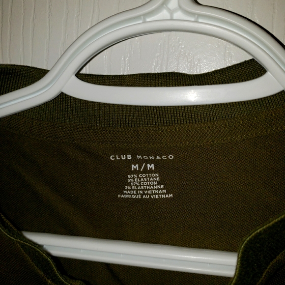 Club Monaco Men Polo - Size M - Picture 3 of 4